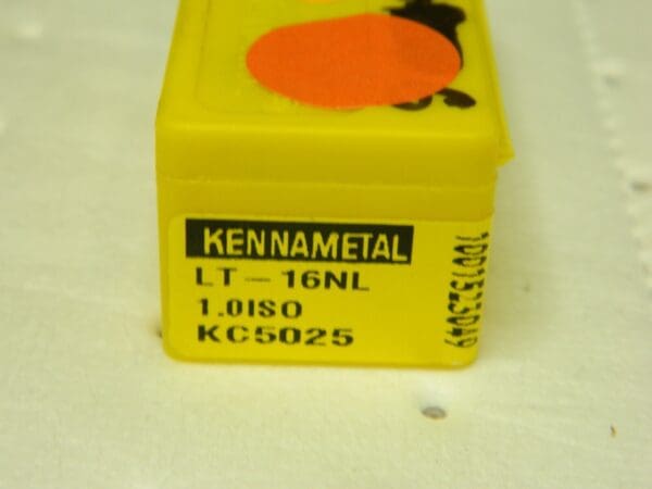 Kennametal 16NL Internal Left Hand ISO Laydown Threading Insert Qty 6 1724494