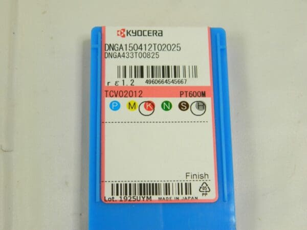 KYOCERA DNGA433T00825 PT600M Ceramic Turning Insert Qty 10 TCV02012