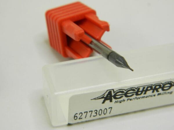 Accupro SC Sq End Mill 0.022 Dia 0.066 LOC 1/8 Shk Dia 1-1/2 OAL 4 FL Qty 4