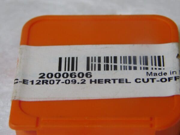 Hertel Cutoff & Grooving Support Blade 2mm Insert Width RH 7mm Max DOC 2000606