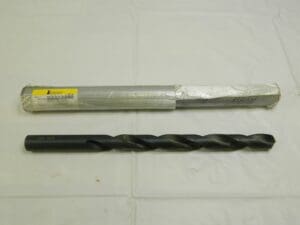 Interstate 25/32″ 118° 2-Flute High Speed Steel Extra Length Drill Bit 63323596