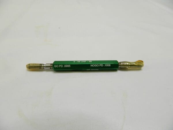 GF GAGE #4-48, Class 3B, Double End Plug Thread Go/No Go Gage 55310890