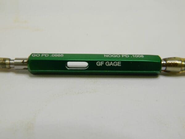 GF GAGE #4-48, Class 3B, Double End Plug Thread Go/No Go Gage 55310890