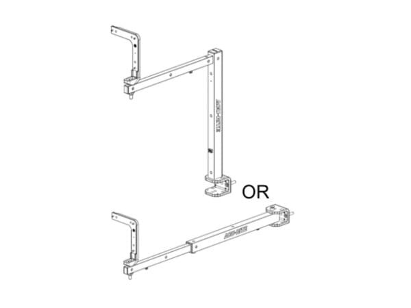 Acu-Rite - Long Arm Tilt Swivel Display Mounting Arm 1292728-01