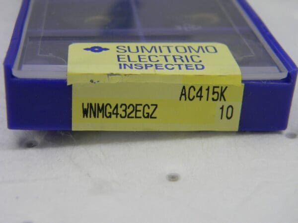 SUMITOMO Carbide Turning Inserts Proprietary Finish, 1/2″ QTY 10 192RCAW