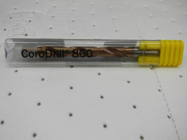 SANDVIK COROMANT Solid Carbide Jobber Length Drill Bit 0.578″ Dia, 144 °6040573