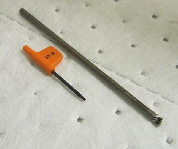 Kennametal Indexable Boring Bar 0.26" Min Bore 6"OAL GSBIW-187-6-3L KMT 5128729