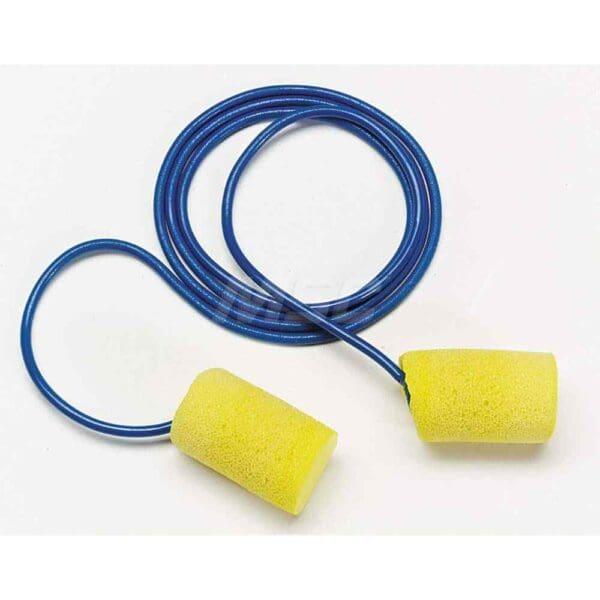 3M Earplug: 29dB, Foam, Barrel, Roll Down, Corded Qty 200 311-1101