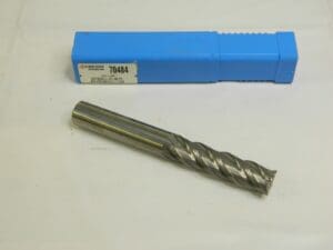 SGS SC Sq End Mill 5/8" Dia, 2-1/4" LOC 5" OAL, 4 FL 5/8'' Shank Dia 70484