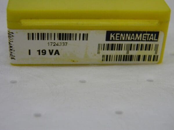 KENNAMETAL LT16ER18UNJ KC5010 Carbide Laydown Threading Inserts QTY 7 1724337