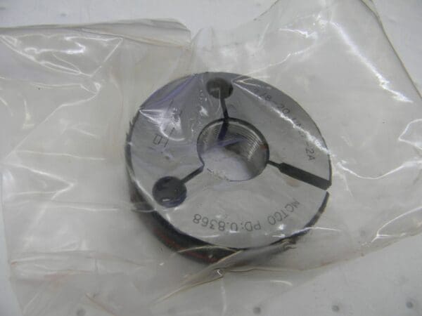 SPI 7/8-20 No Go Double Ring Thread Gage 23-203-3