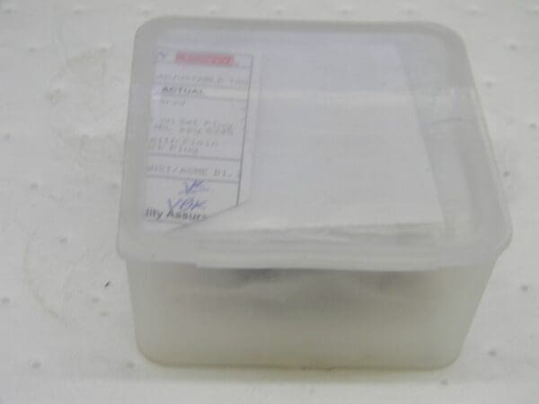 SPI 7/8-20 No Go Double Ring Thread Gage 23-203-3