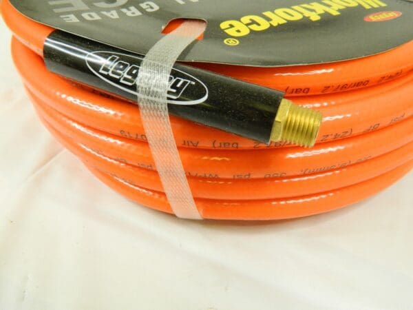 Legacy Workforce Commercial Grade Air Hose 3/8 50 Long Orange PVC HWF3850FO2