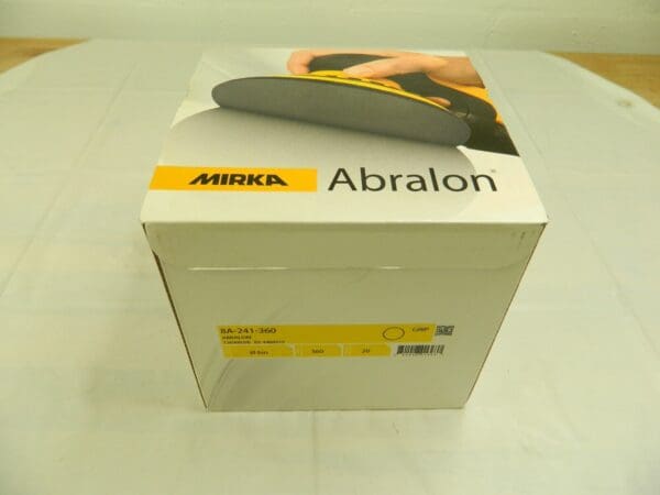 Mirka Abrasives Abralon 6" 360 Grit Silicon Carbide Hook-and-Loop Discs Qty 20