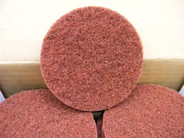 NORTON Hook & Loop Disc: 120 Grit, Non-Woven, Aluminum Oxide QTY 12 66261055019