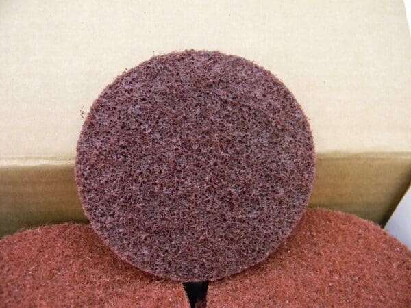 NORTON Hook & Loop Disc: 120 Grit, Non-Woven, Aluminum Oxide QTY 12 66261055019