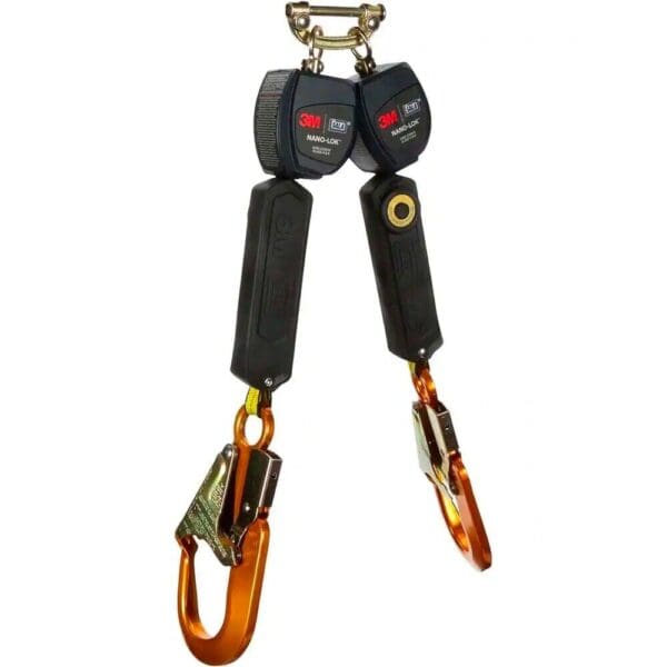 3M DBI/SALA Self-Retracting Lifeline: 420 lb Capacity, Self-Locking Carabiner