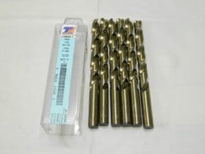 TRIUMPH TWIST Jobber Length Drill Bit 0.4062″ Dia, 135 °, Cobalt Qty 6 011526