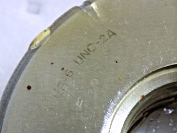 GF Gage Ring Thread No Go Gage Single Ended 1-1/2-6 UNC 2A R1500062ANK