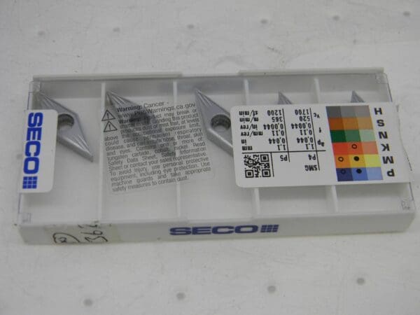 SECO VBMT160404-MF2 TP3501 Carbide Turning Inserts QTY 5 03096658