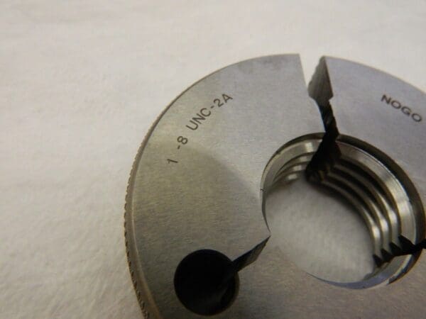 SPI 1-8 No Go Double Ring Thread Gage 23-205-8