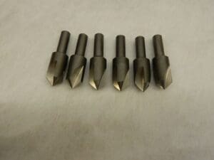 KEO 5/8″ Head Diam 3/8″ Shank Diam 3FL QTY 6 High Speed Steel Countersinks 50580