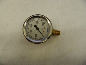 WIKA Pressure Gauge: 2-1/2″ Dial Lower Mount 9767053