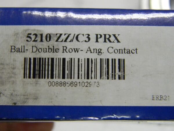 Professional Double Shield Angular Contact Radial Ball Bearing 35381797