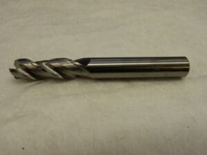 SANDVIK COROMANT 1/2″ Diam 3FL Solid Carbide 0.06″Corner Radius End Mill 8037404