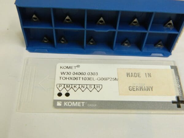 KOMET Boring Insert TOHX06T103G06 P25M, Solid Carbide Qty 10 6260240802