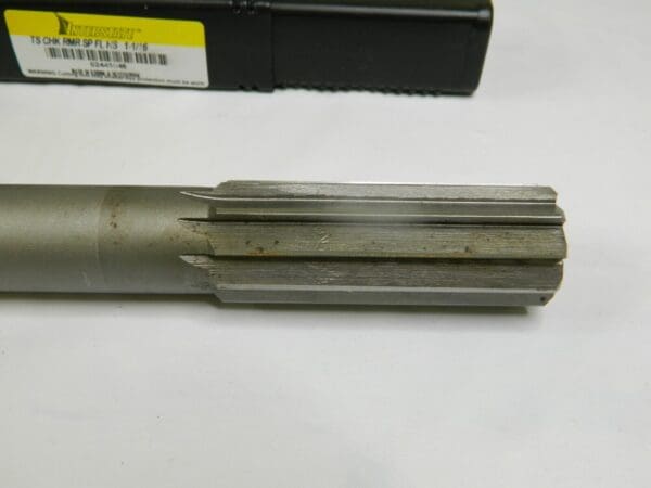 Interstate HSS Chucking Reamer 1-1/16″ Dia 10-1/2″ OAL 2-3/4″ FL Length 02441046