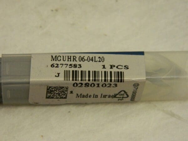 ISCAR 4mm Min Bore RH MGUHR Indexable Boring Bar 2801023