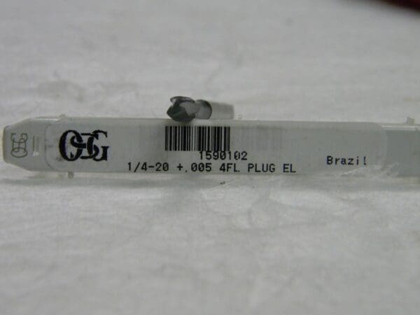 OSG Straight Flute Standard Hand Tap 1/4-20 UNC H11 4 Flute1590102