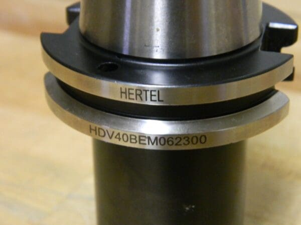 Hertel End Mill Holder 40 V-Flange Mount x 5/8" Bore HDV40BEM062300