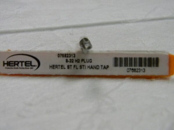 Hertel High Speed Steel Hand STI Tap 3 Flutes QTY 2 07682313