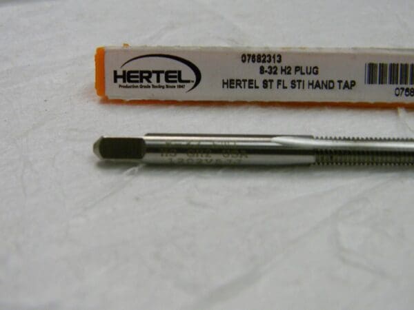 Hertel High Speed Steel Hand STI Tap 3 Flutes QTY 2 07682313