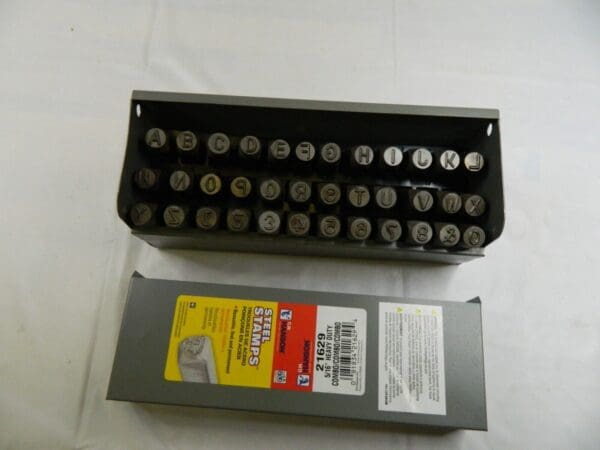 C.H. HANSON 36 Piece, 5/16″ Character Steel Stamp Set 21629