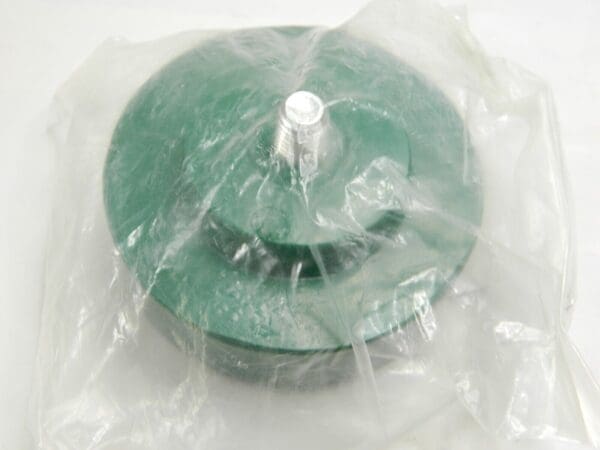 NUPLA Green Color Replaceable Face 4" Face Diameter, Vinyl Face Material 15404