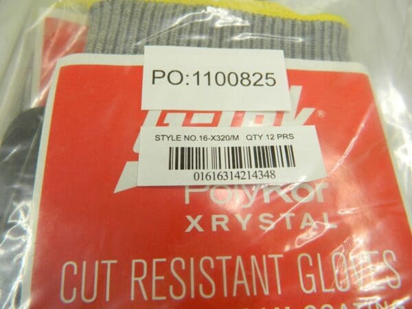 PIP G-Tek PolyKor Xrystal Seamless Knit PolyKo Seamless Glove Qty 12 16-X320/M