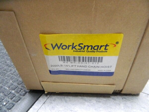 WorkSmart Manual Hand Chain Hoist PSHSZ-1K-15