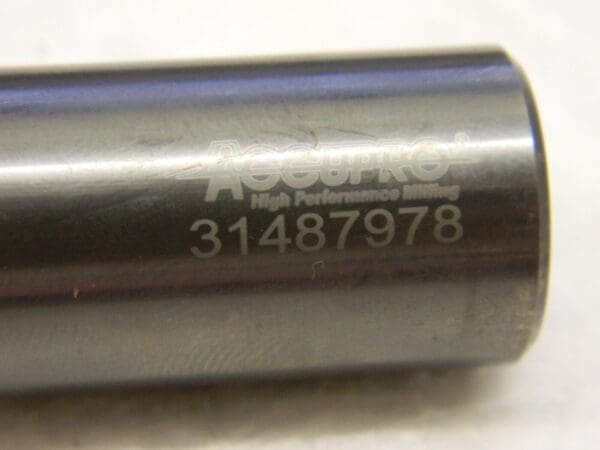 ACCUPRO Corner Radius End Mill 4fl Solid Carbide 6504279