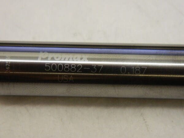 PROMAX7°per Side 3/16″ SmallEnd Diam3 fl Solid Carbide Square End mill 500882-37