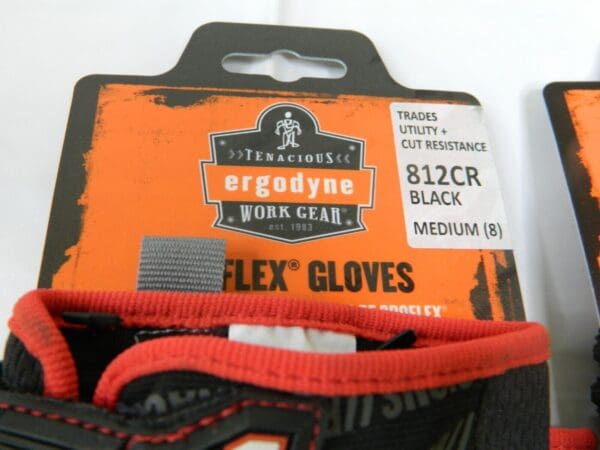 ERGODYNE Cut, Puncture & Abrasive Resistant Gloves Sz Medium 2 Pairs 812CR