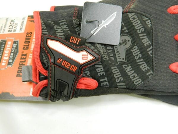 ERGODYNE Cut, Puncture & Abrasive Resistant Gloves Sz Medium 2 Pairs 812CR