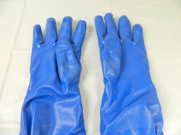 HONEYWELL Chemical Resistant Gloves: Nitrile 26'' OAL Large 1 Pair NK803ESIN/9