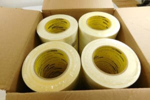 48 ROLLS of 3M Scotch Filament Tape 8916 Clear 18 mm X 55 m 7000123651