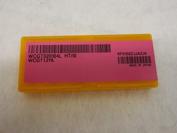 Mitsubishi WCGT1.211L HTi10 Carbide inserts qty 10 KF0155ZJJA2J4