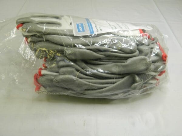 North Nitritask Gray Work Gloves - Size Small (12 Pairs) NF13/7S