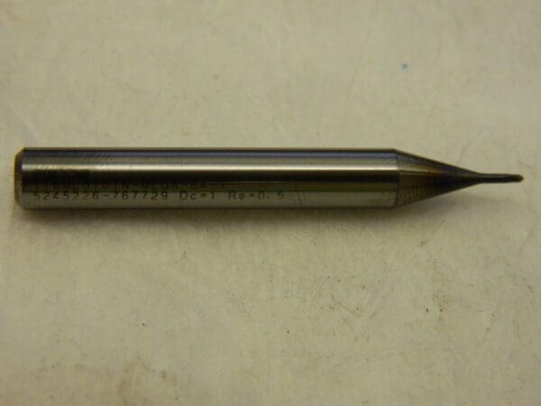 Seco Ball End Mill: 0.0394" Dia 0.0295" LOC 2 Flute Solid Carbide 33069