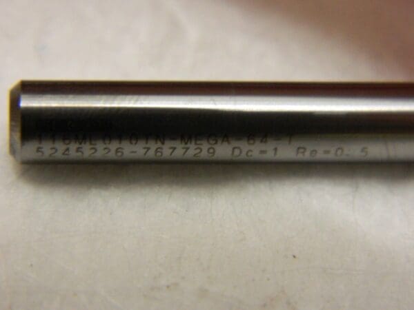 Seco Ball End Mill: 0.0394" Dia 0.0295" LOC 2 Flute Solid Carbide 33069